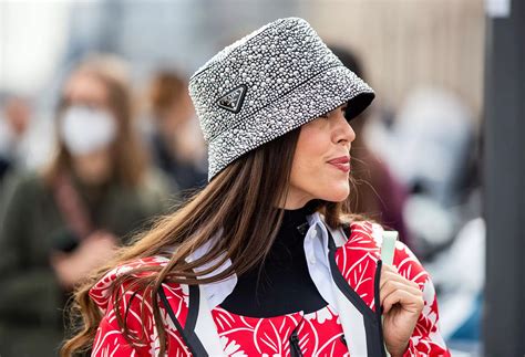 designer bucket hat women's.